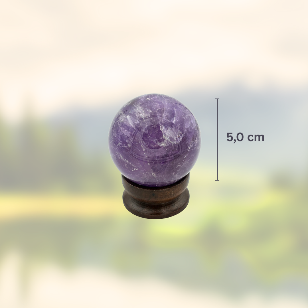 Amethyst‑Kugeln