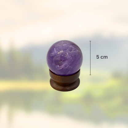 Amethyst‑Kugeln