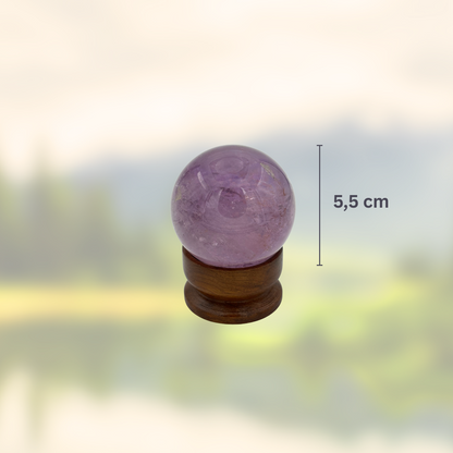 Amethyst‑Kugeln