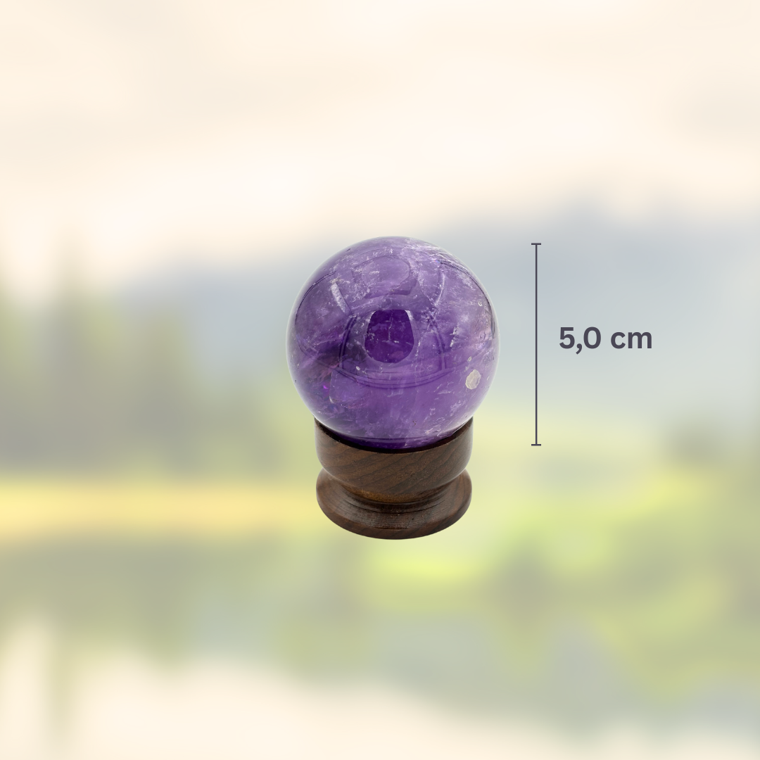 Amethyst‑Kugeln