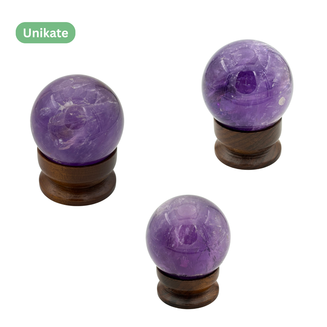Amethyst‑Kugeln
